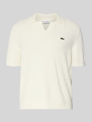 Regular Fit Poloshirt aus Baumwoll-Mix Shop The Look MANNEQUINE