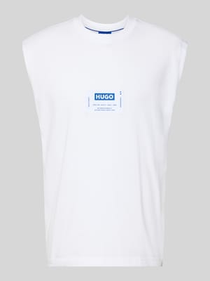 Regular Fit Tank Top aus reiner Baumwolle Modell 'NURAZAK' Shop The Look MANNEQUINE