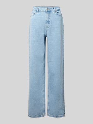 Jeansy z 5 kieszeniami o kroju wide fit model „ALEXA” Shop The Look MANNEQUINE