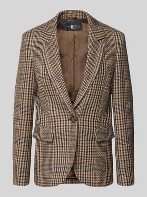 Regular Fit Blazer aus Viskose-Mix Shop The Look MANNEQUINE