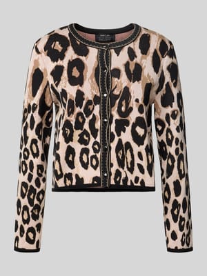 Kurtka z dzianiny o kroju regular fit z dodatkiem wiskozy Shop The Look MANNEQUINE