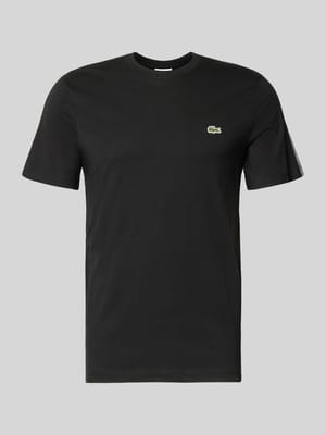 Regular Fit T-Shirt aus reiner Baumwolle Shop The Look MANNEQUINE