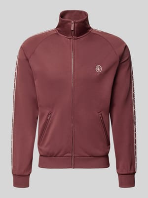 Trainingsjacke mit aufgesetztem Band auf Raglanärmeln Shop The Look MANNEQUINE