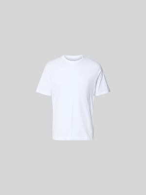 Regular Fit T-Shirt aus reiner Baumwolle Shop The Look MANNEQUINE