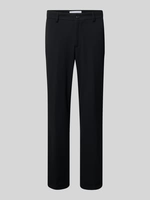 Regular fit pantalon met riemlussen Shop The Look MANNEQUINE