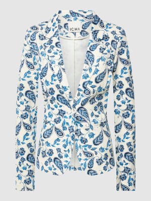 Blazer mit Allover-Print Modell 'Kate Print' Shop The Look MANNEQUINE