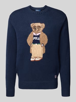 Strickpullover aus Leinen-Baumwoll-Mix mit Kaschmir-Anteil Shop The Look MANNEQUINE