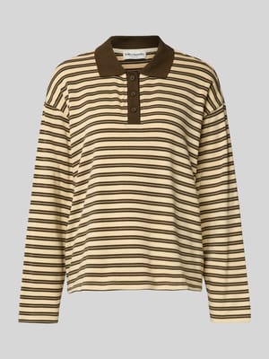 Regular fit poloshirt met korte knoopsluiting, model 'Moby' Shop The Look MANNEQUINE