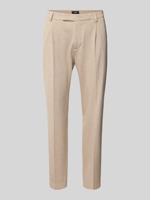 Regular Fit Hose aus Viskose-Mix Modell 'CISALTO' Shop The Look MANNEQUINE