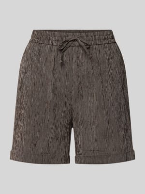 Straight Fit Shorts mit elastischem Bund Modell 'Malky' Shop The Look MANNEQUINE