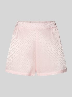 Regular Fit Pyjama Shorts aus reiner Viskose Modell 'B MONOGRAM SHORTS' Shop The Look MANNEQUINE