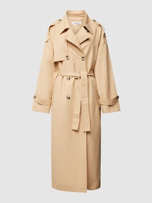 Trenchcoat mit Bindegürtel Modell 'Ari' Shop The Look MANNEQUINE