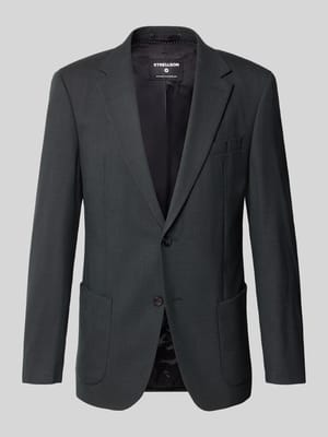 Slim Fit Anzugsakko mit Wollanteil Modell 'ARNDT' Shop The Look MANNEQUINE