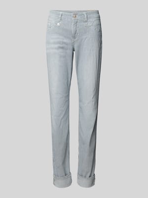 Slim fit jeans met steekzakken Shop The Look MANNEQUINE