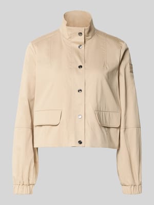 Kurtka o kroju regular fit ze stójką Shop The Look MANNEQUINE