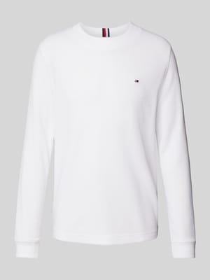 Longsleeve mit Logo-Stitching Shop The Look MANNEQUINE