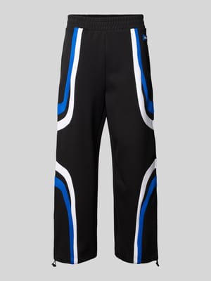 relaxed fit sweatpants van katoenmix model 'NALOTRON' Shop The Look MANNEQUINE