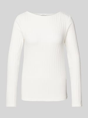 Longsleeve mit U-Boot-Ausschnitt Modell 'Sovke' Shop The Look MANNEQUINE