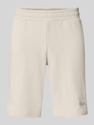 Shorts mit Logo und elastischem Bund Shop The Look MANNEQUINE