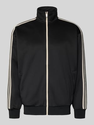 Regular Fit Sweatjacke mit Galonstreifen Modell 'RIBER' Shop The Look MANNEQUINE