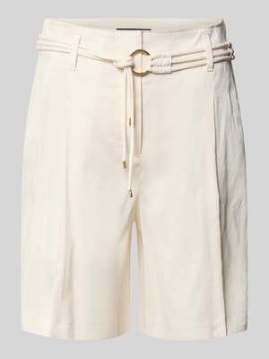 Wide Fit Shorts aus Leinen-Mix mit Viskose-Anteil Shop The Look MANNEQUINE