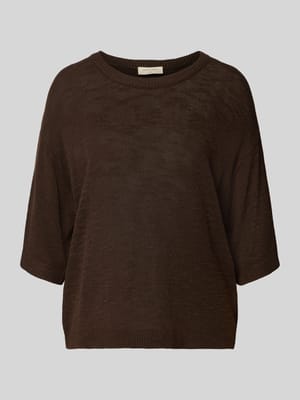Relaxed Fit Pullover aus Viskose-Mix Modell 'Vicki' Shop The Look MANNEQUINE