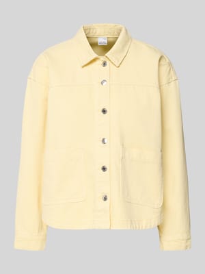 Regular Fit Overshirt aus reiner Baumwolle Modell 'JAMIE' Shop The Look MANNEQUINE
