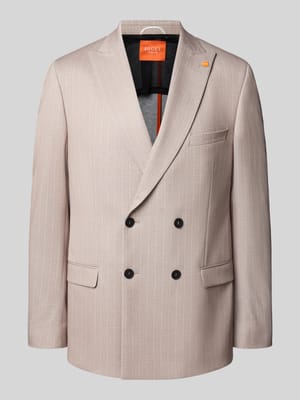 Marynarka o kroju regular fit z kołnierzem z połami model ‘Atos’ Shop The Look MANNEQUINE