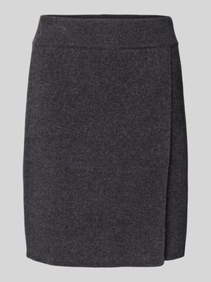 Ausgestellter Mini-Rock aus Baumwoll-Mix mit Woll-Anteil Modell 'DARLAA' Shop The Look MANNEQUINE