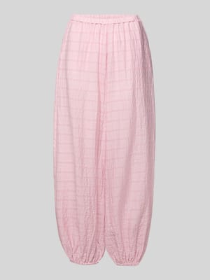 Stoffhose mit elastischem Bund Shop The Look MANNEQUINE