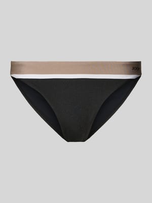 Figi bikini damskie JOOP! Collection;Mieszanka materiałów z dodatkiem streczu;Dopasowany krój;Elastyczny pas;Nadruk z logo;Aplikacja z metką Shop The Look MANNEQUINE