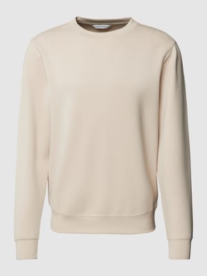 Sweatshirt mit Rundhalsausschnitt Modell 'Sebastian' Shop The Look MANNEQUINE