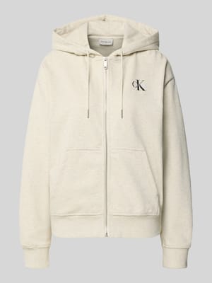 Bluza rozpinana z nadrukiem z logo Shop The Look MANNEQUINE