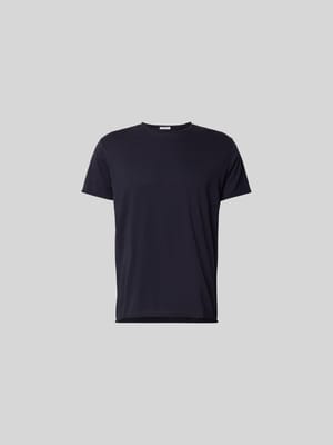 Regular Fit T-Shirt mit Rollsaum Shop The Look MANNEQUINE