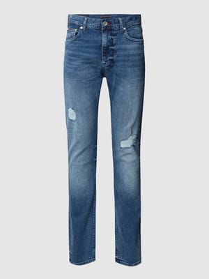 Slim fit jeans in 5-pocketmodel, model 'BLEECKER' Shop The Look MANNEQUINE