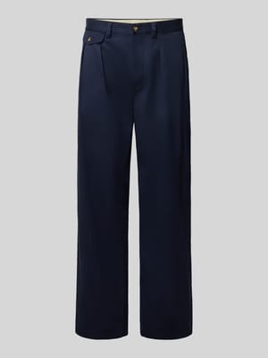 Chinosy o kroju relaxed fit z czystej bawełny Shop The Look MANNEQUINE