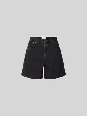 Relaxed Fit Jeansshorts aus Baumwolle Shop The Look MANNEQUINE