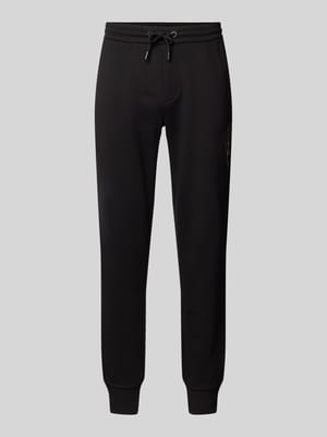 Sweatpants met elastische band, model ‘PANTALONI’ Shop The Look MANNEQUINE