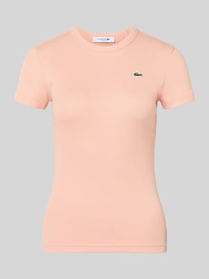 T-shirt Slim Fit z czystej bawełny Shop The Look MANNEQUINE
