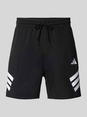 Regular Fit Sport-Shorts mit Logo-Print Shop The Look MANNEQUINE