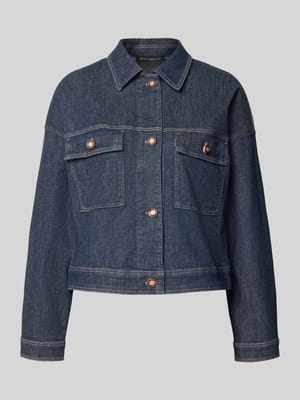 Jeansjack met borstzakken Shop The Look MANNEQUINE