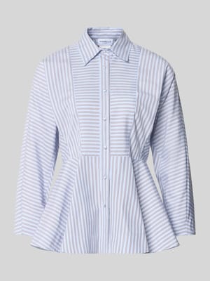 Bluse in tailliertem Schnitt Modell 'SCALIGA' Shop The Look MANNEQUINE
