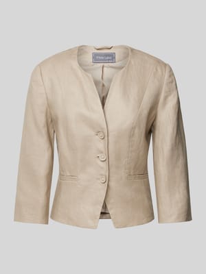 Blazer mit Leistentaschen Shop The Look MANNEQUINE