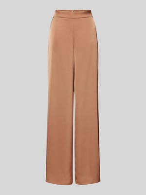 Wide leg broek met elastische band Shop The Look MANNEQUINE