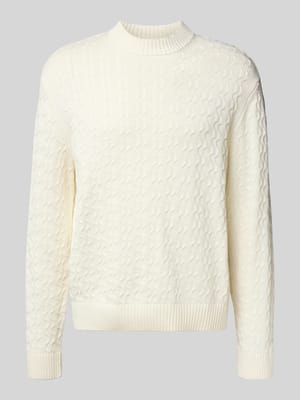 Relaxed Fit Pullover aus reiner Baumwolle Modell 'PHILIP' Shop The Look MANNEQUINE