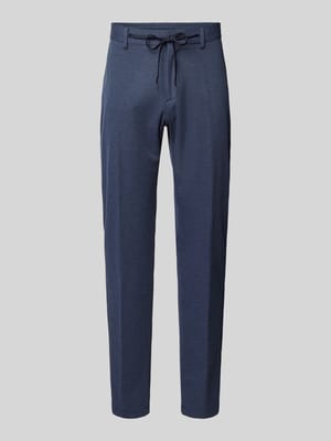 Regular fit pantalon met persplooien Shop The Look MANNEQUINE