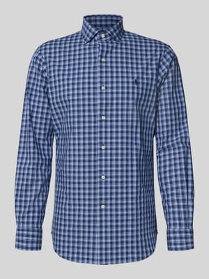 Custom fit vrijetijdsoverhemd met kentkraag Shop The Look MANNEQUINE