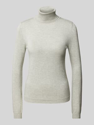 Shaped Fit Rollkragenpullover mit Glitzer-Effekt Modell 'HAPPYSHINE' Shop The Look MANNEQUINE