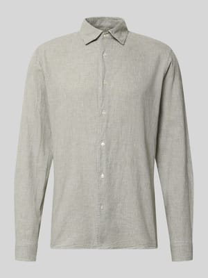 Koszula casualowa o kroju regular fit z mieszanki lnu i bawełny Shop The Look MANNEQUINE