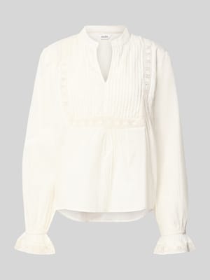 Bluse mit Häkelspitze Modell 'Tamya' Shop The Look MANNEQUINE